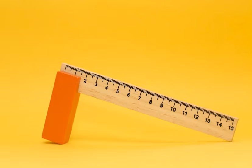 ruler used in measurements